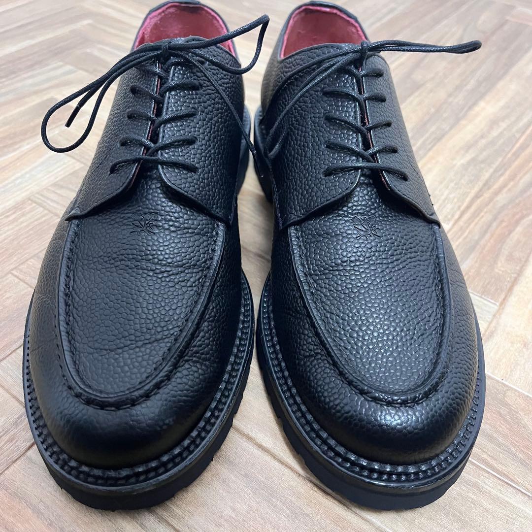 美品　AIME LEON DORE イタリア製　Derby 革靴　Crest