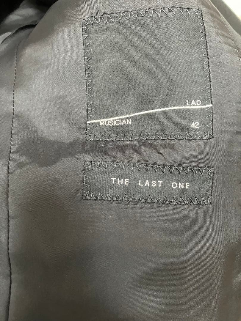 ブラック スーツジャケット LAD MUSICIAN 42