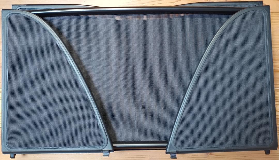 【美品】BMW E46 330Ci カブリオレ用ウインドディフレクター＋ケース