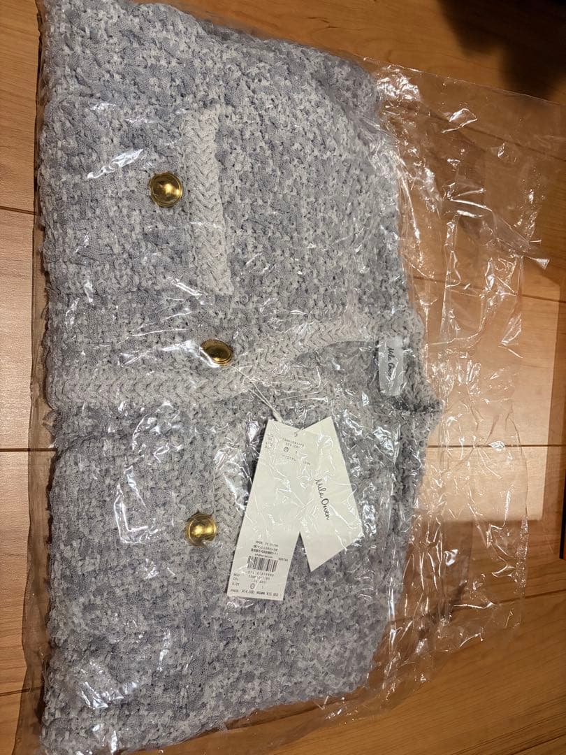 新品タグ付★ニットツイードショートジャケット