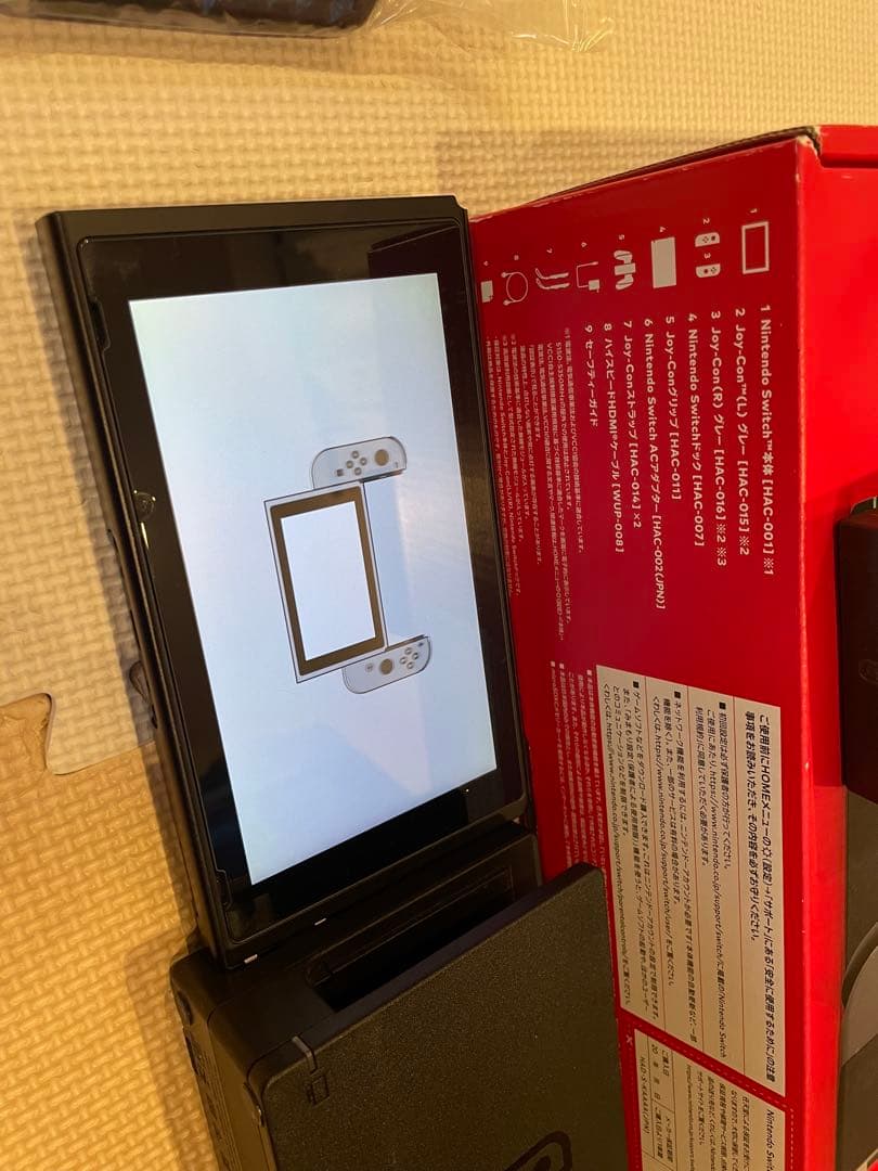 ル*ュ様 完品　Nintendo Switch 本体　バッテリー強化　付属品有り