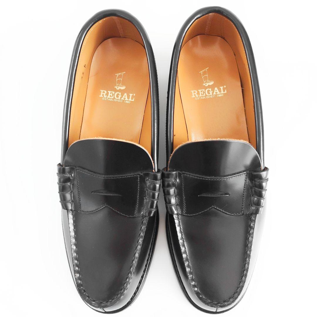 美品 リーガル レザー ローファー ドレスシューズ ビジネス カジュアル