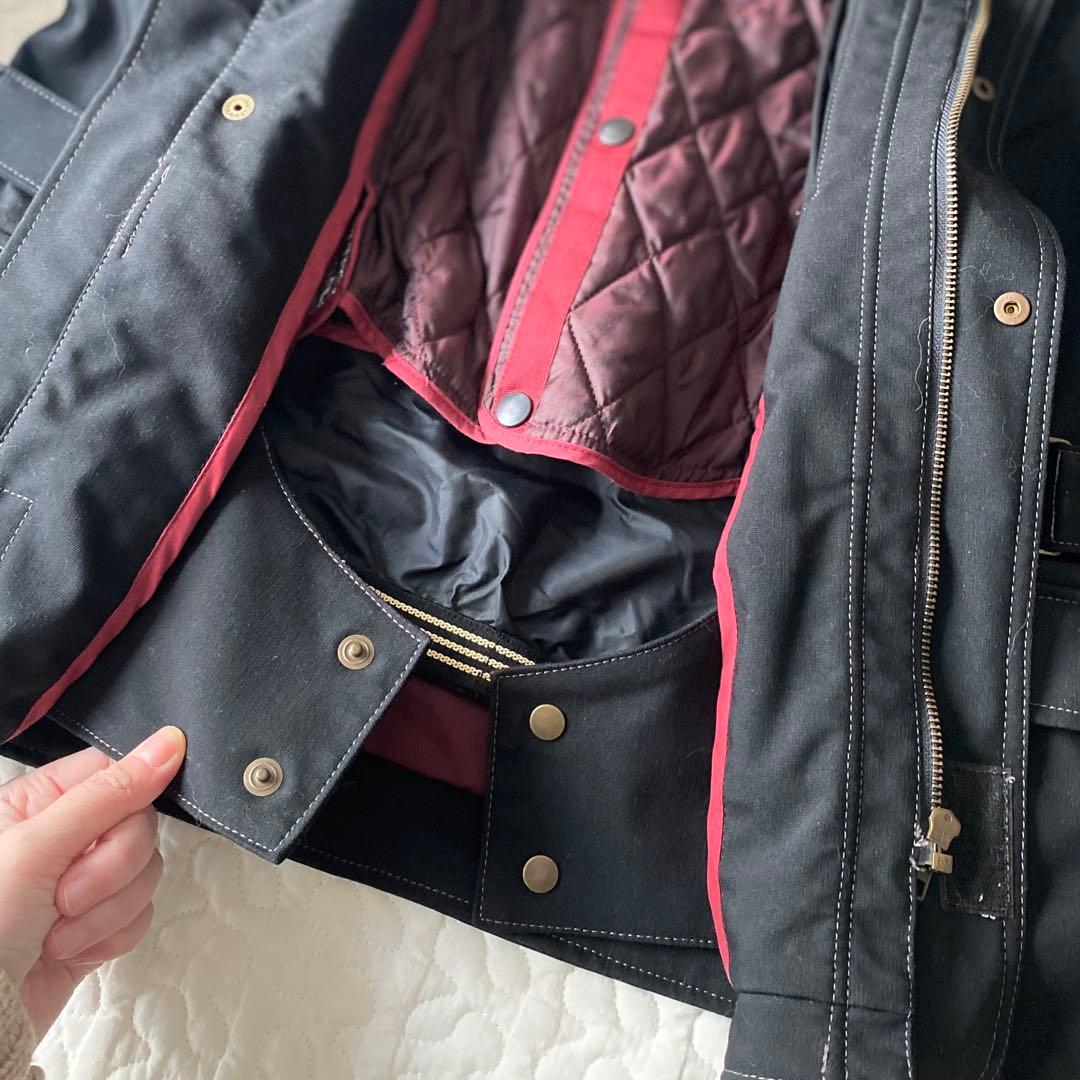 PAIR SLOPE バイクジャケット　フィールドコート　黒　L