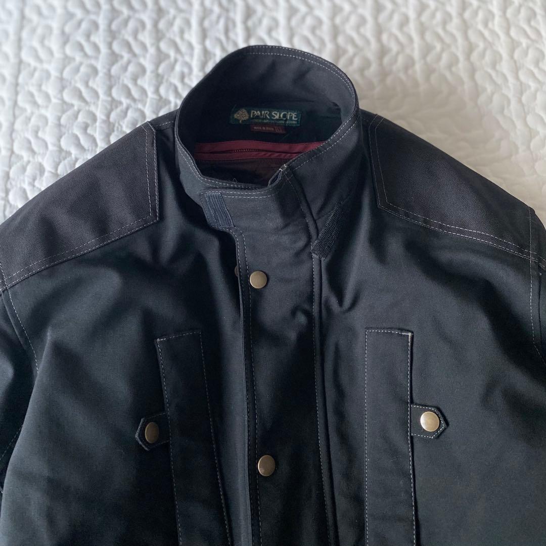 PAIR SLOPE バイクジャケット　フィールドコート　黒　L