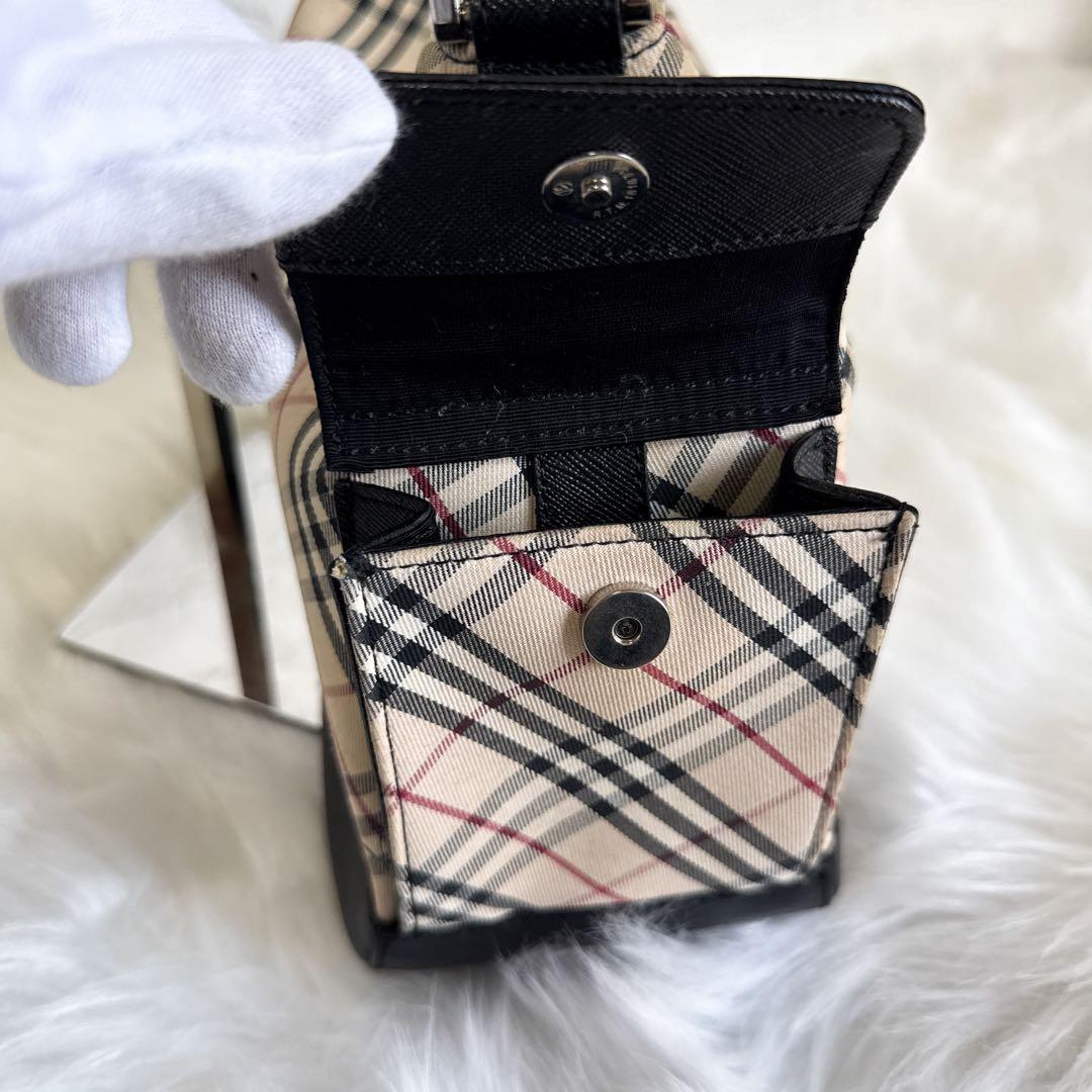 BURBERRY バーバリー ノバチェック ワンショルダーバッグ ハンドバッグ