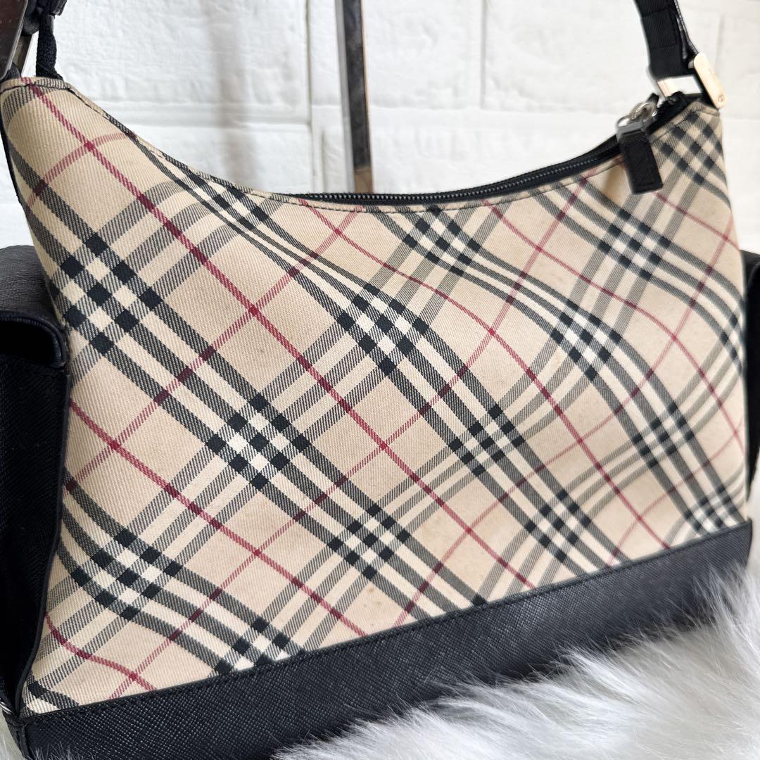 BURBERRY バーバリー ノバチェック ワンショルダーバッグ ハンドバッグ