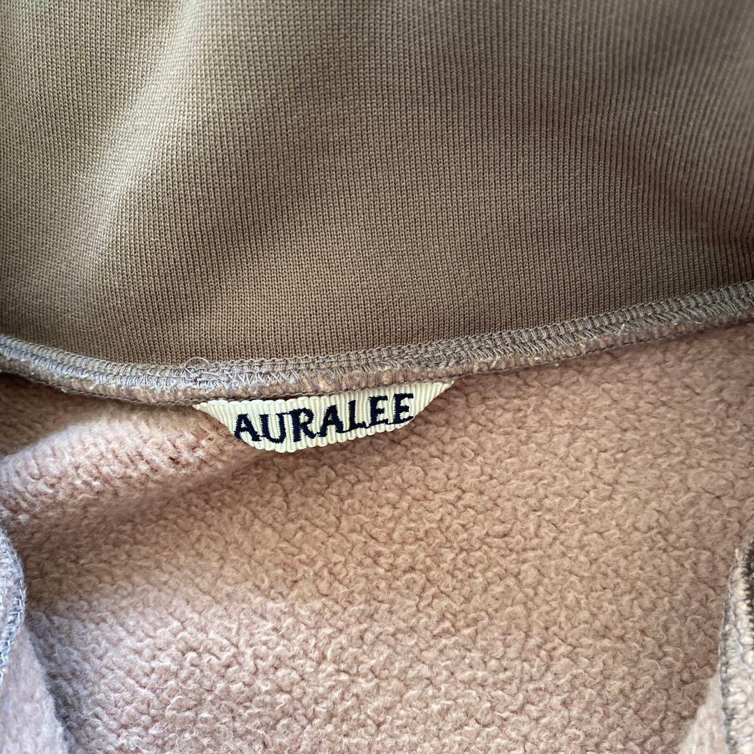 AURALEE オーラリー ハーフジッププルオーバー 1