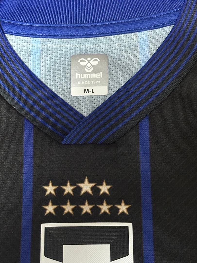 【美品】ガンバ大阪　2024 No.6 ネタラヴィレプリカユニフォーム　M-L