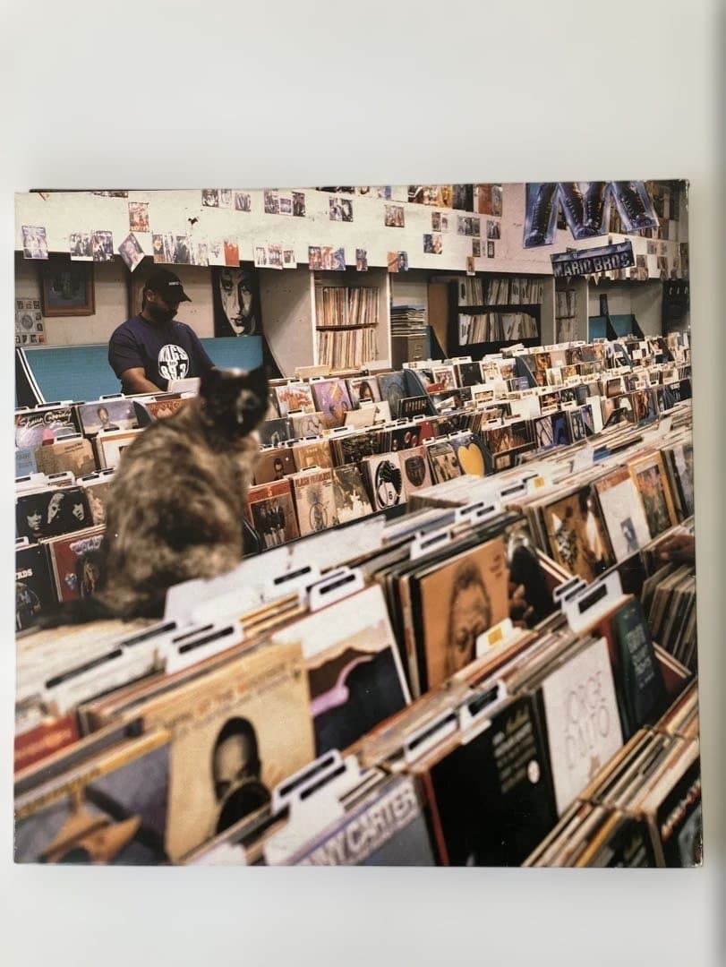 Endtroducing...DJ Shadow オリジナルUK盤LP 見開き