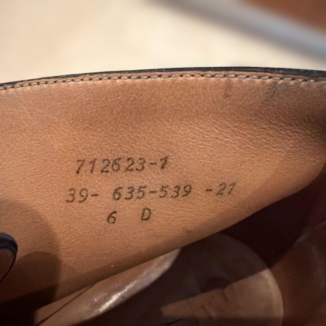 JM WESTON ブルー　チャッカーブーツ　6D