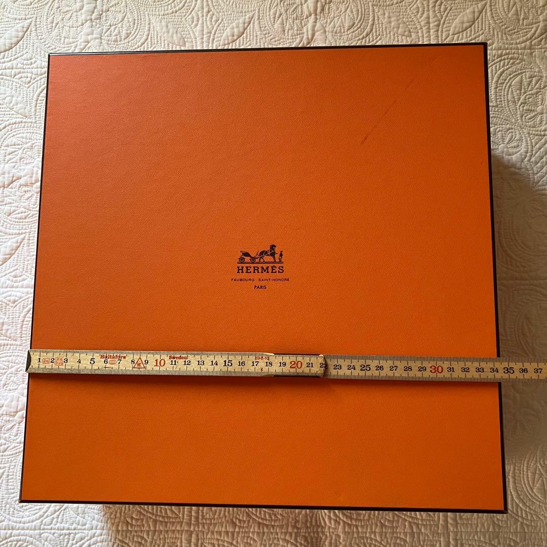 HERMES オレンジ box ケリー　バーキン　34.5✖️34.5✖️14