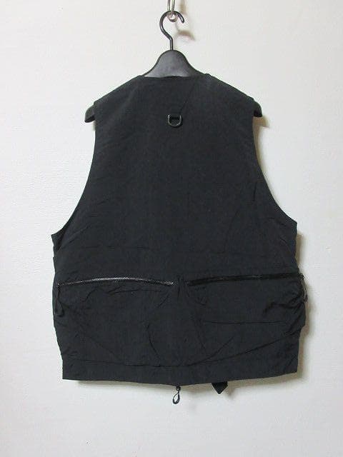 COMFY OUTDOOR GARMENT ベスト OVERLAY VEST 黒