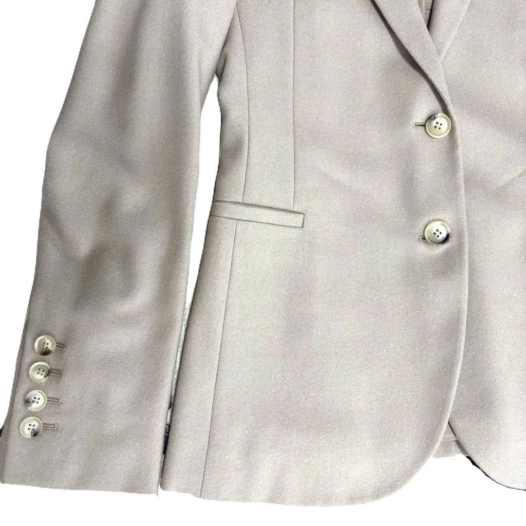 GUCCI ジャケット 38 ベージュ カシミヤ混 グッチテーラードジャケット