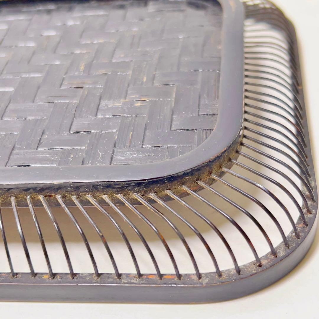 希少古物 駿河竹千筋細工 タイプ２