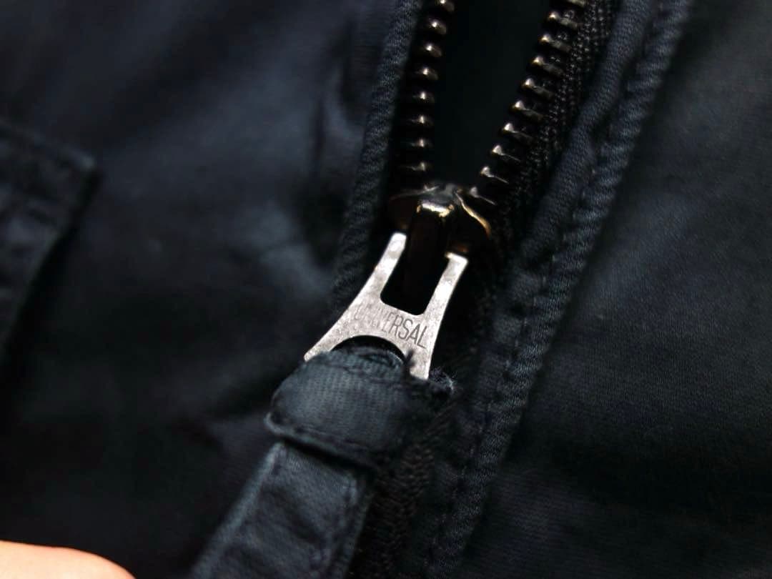 ANATOMICA ミリタリージャケット S シャツジャケット ネイビー 日本製