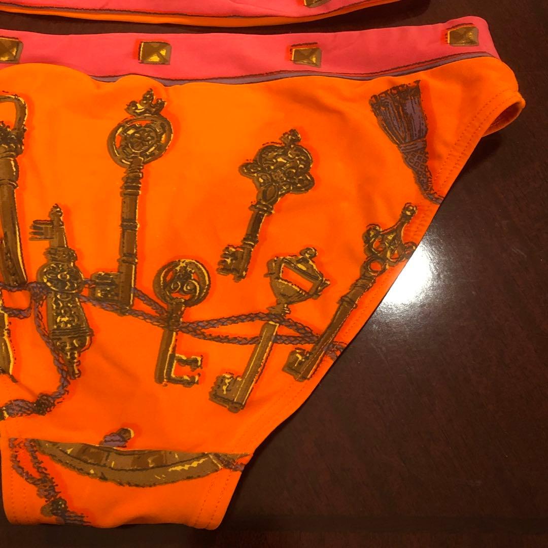 オレンジ・ピンク セパレート水着