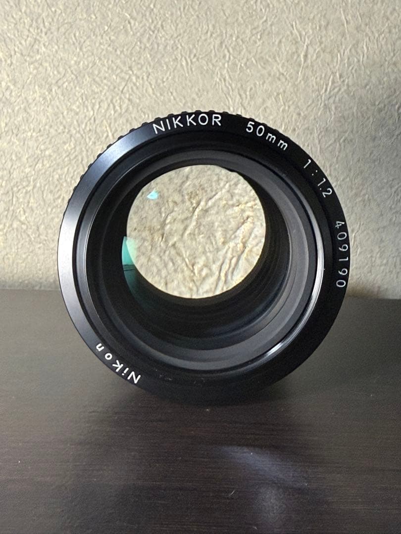 nikkor 50mm f/1.2 、マニュアルフォーカスレンズ