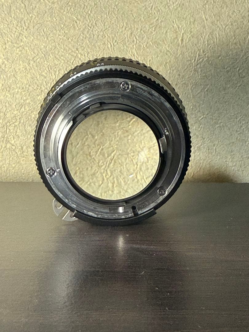 nikkor 50mm f/1.2 、マニュアルフォーカスレンズ