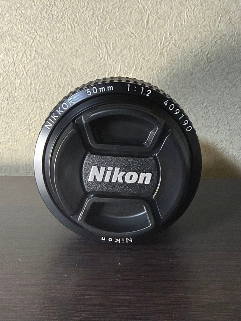 nikkor 50mm f/1.2 、マニュアルフォーカスレンズ