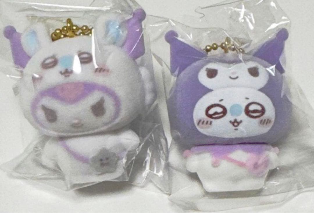 ちいかわ　サンリオコラボ モモンガ ぬいぐるみ