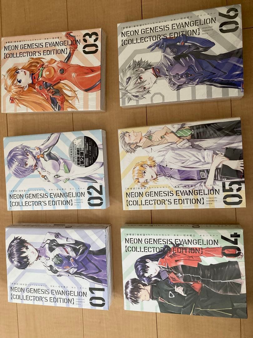 新世紀エヴァンゲリオン コレクターズエディション 1〜6巻