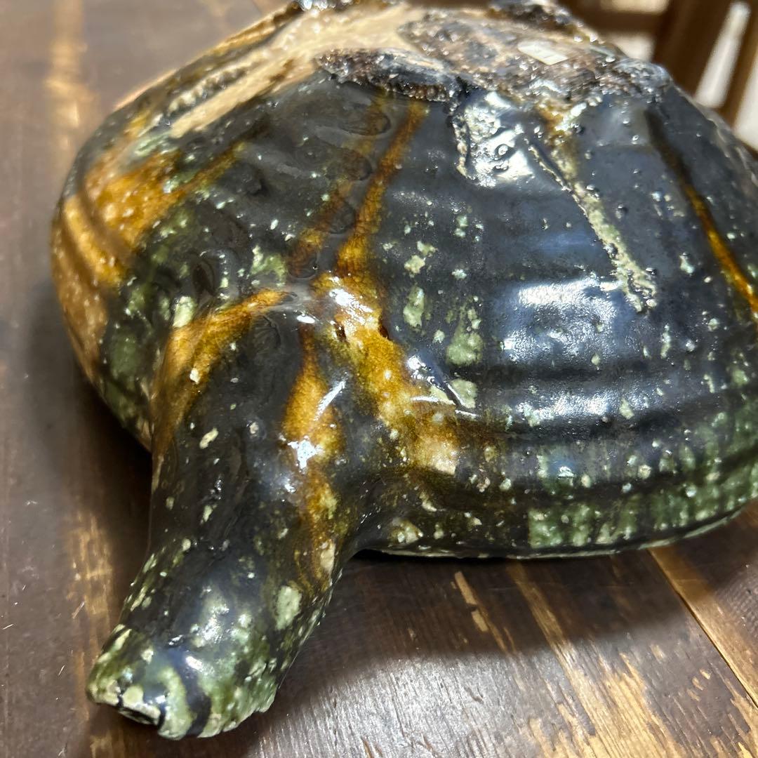 作家　陶芸作家　生井講蔵　益子焼　片口鉢　手捻り　22.5㎝　1点もの