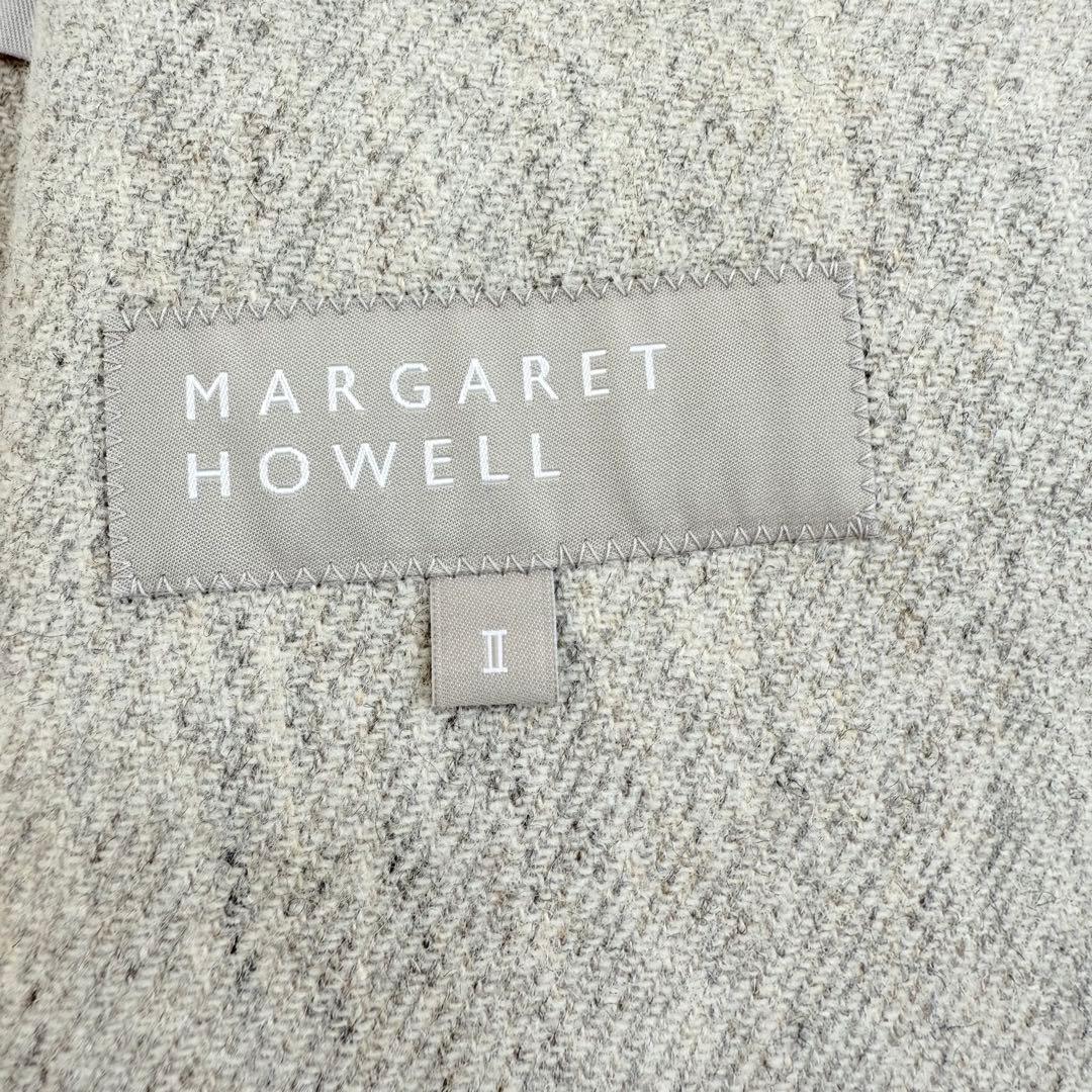 マーガレットハウエル　テーラードジャケット　ウール100% 背抜き