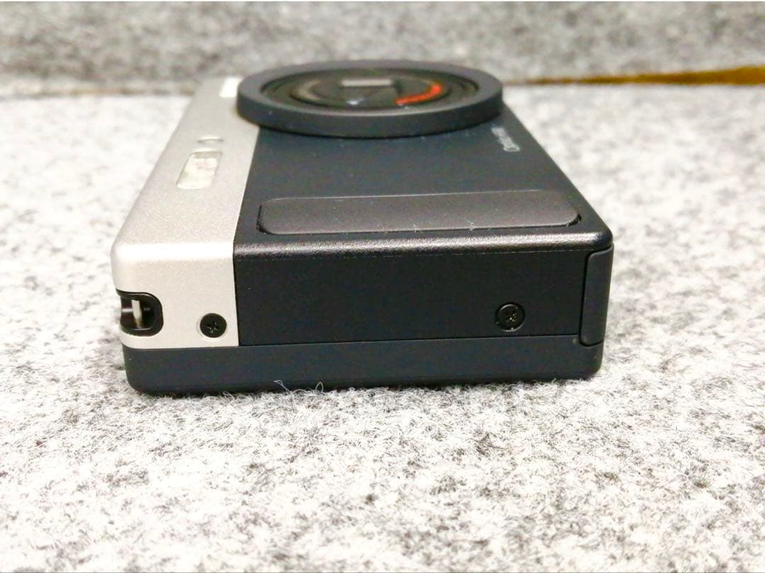 PENTAX optio H90 ブラック×シルバー　コンパクトデジタルカメラ