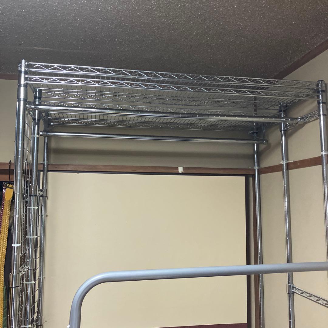 R★ルミナス　大きくて頑丈なスチールラック　高さ2m10