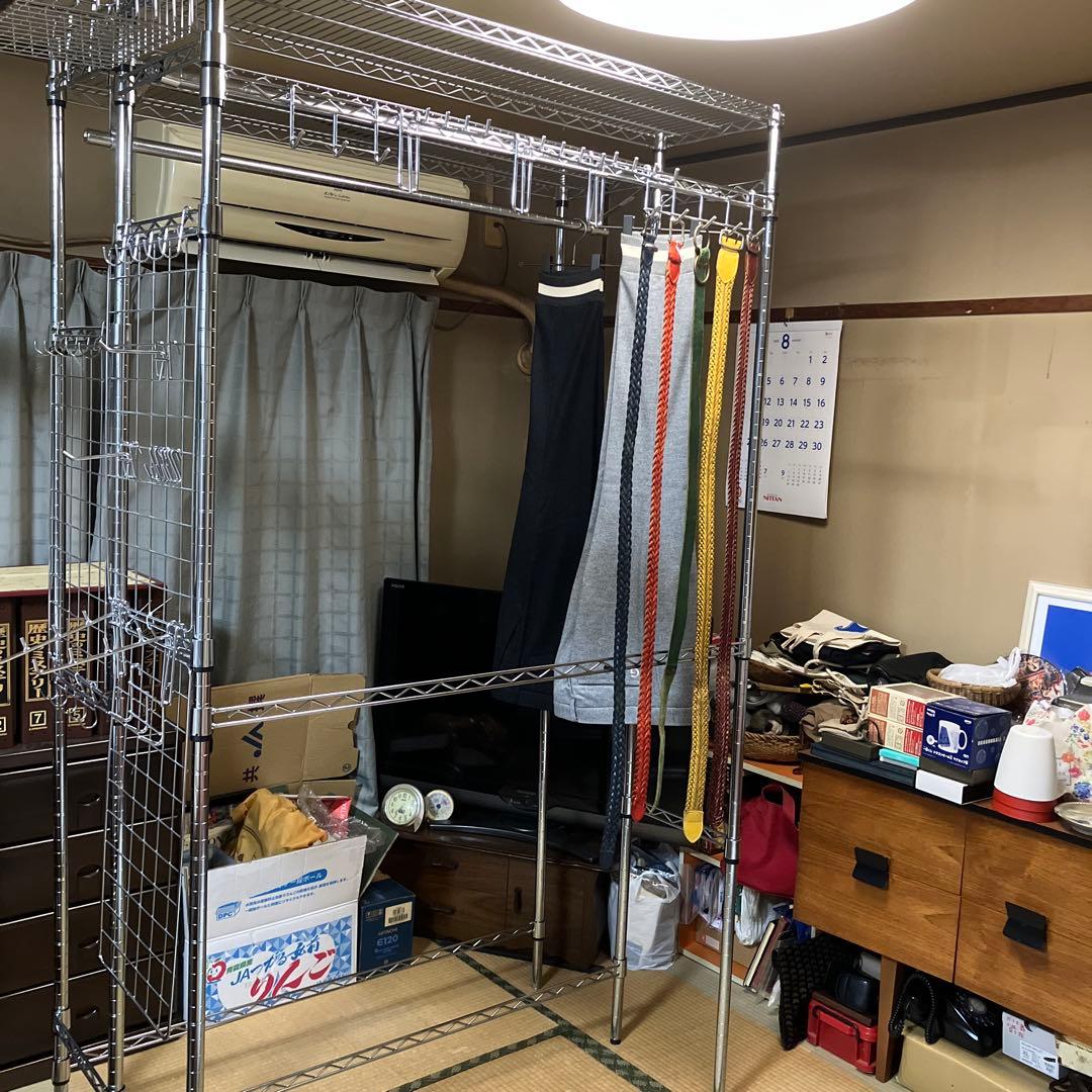 R★ルミナス　大きくて頑丈なスチールラック　高さ2m10