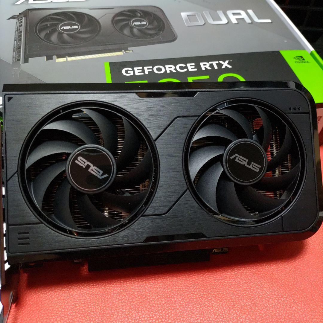 ASUS Dual　GeForce RTX 5050 8GB OC　1年保証