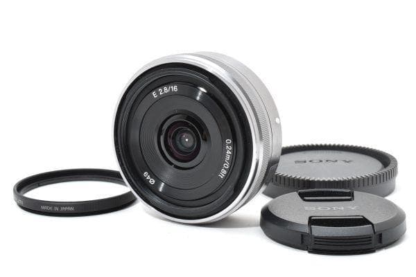 【美品】ソニー SONY E 16mm F2.8 SEL16F28 単焦点レンズ