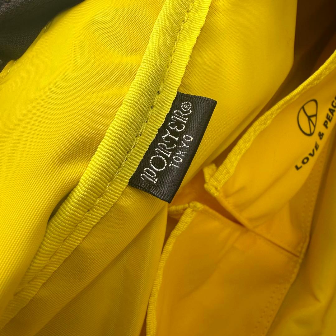 ポーター PORTER LOVE&PEACE ボストンバッグ/リュック 黒