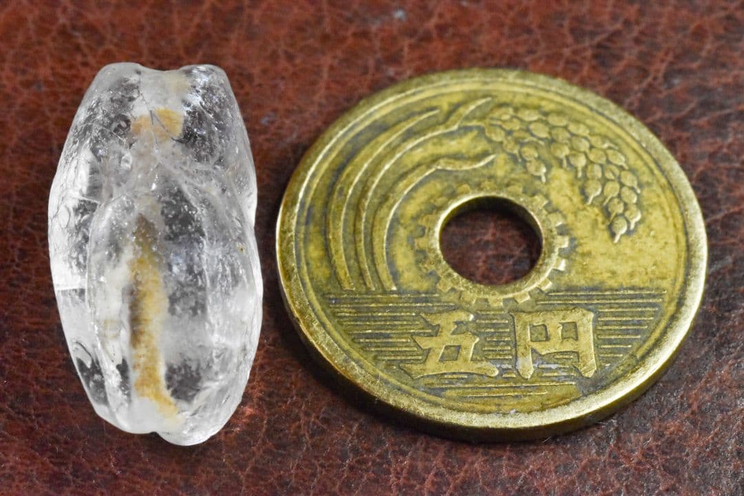 アフガニスタン出土 1500年以前の水晶ビーズ2
