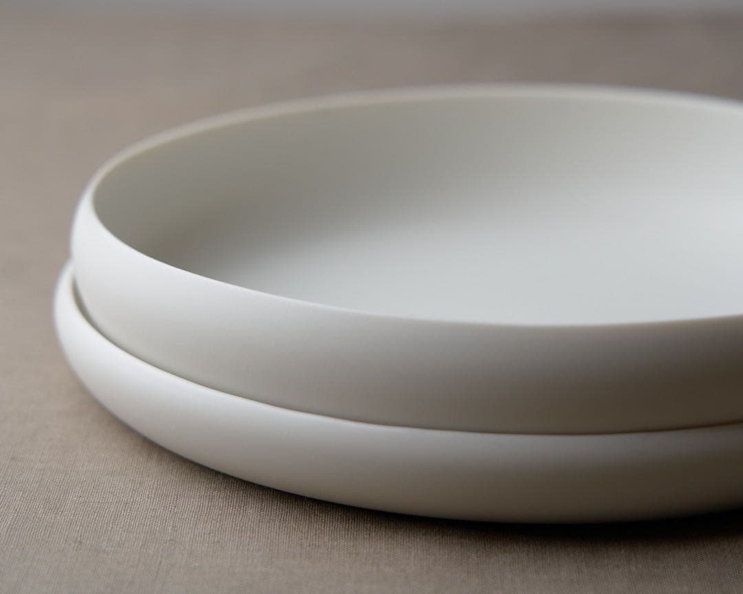 大谷哲也 丸縁皿 2枚