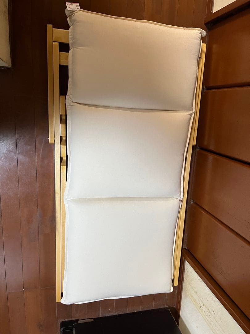 【愛知周辺手渡し大歓迎】【程度上】Pier 1 コットンリクライニングチェア