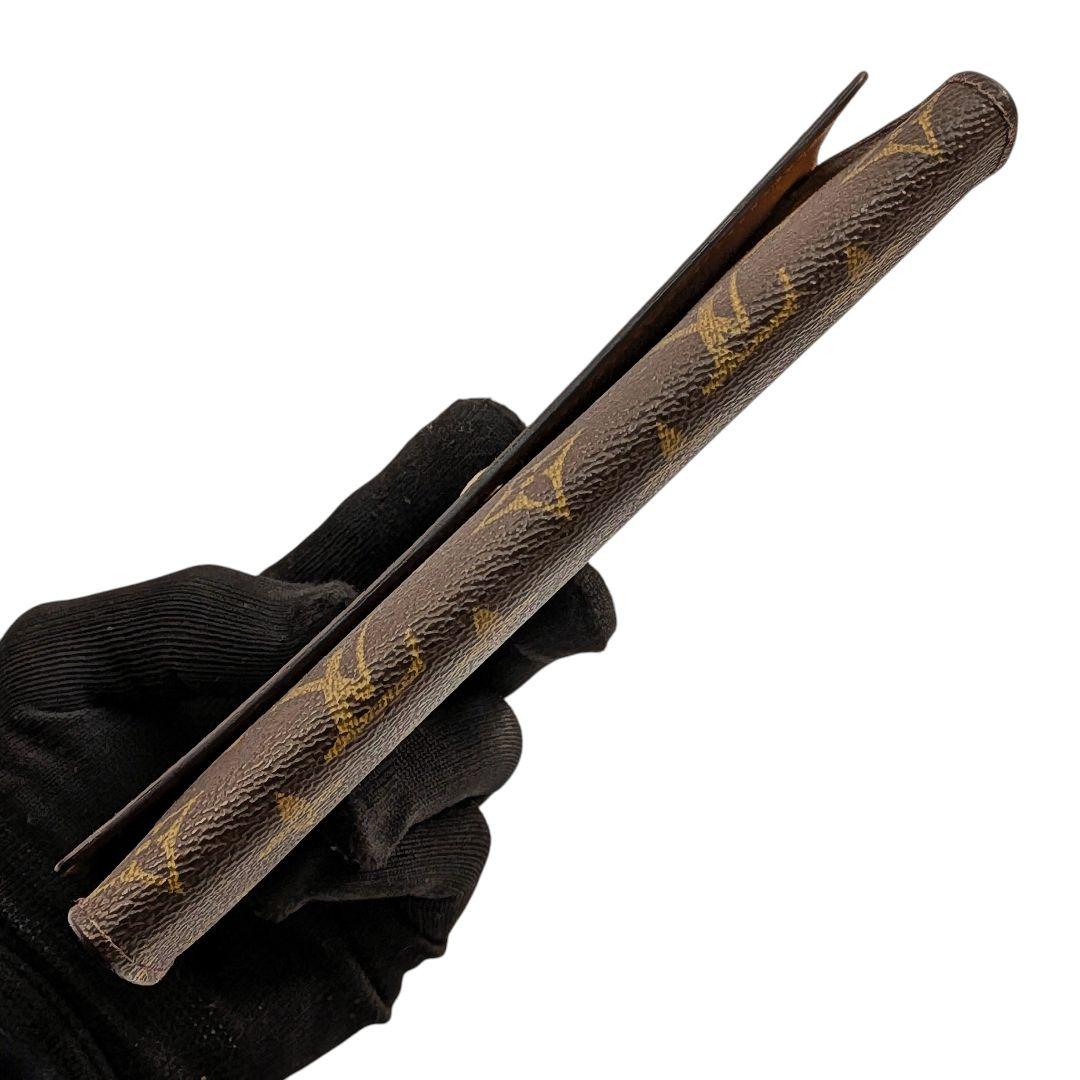 外観美 ルイヴィトン モノグラム ポルトトレゾール インターナショナル 974