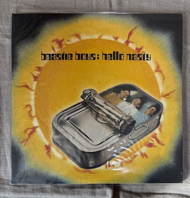 LP 初回限定盤 beastie boys hello nasty 金盤 2枚組