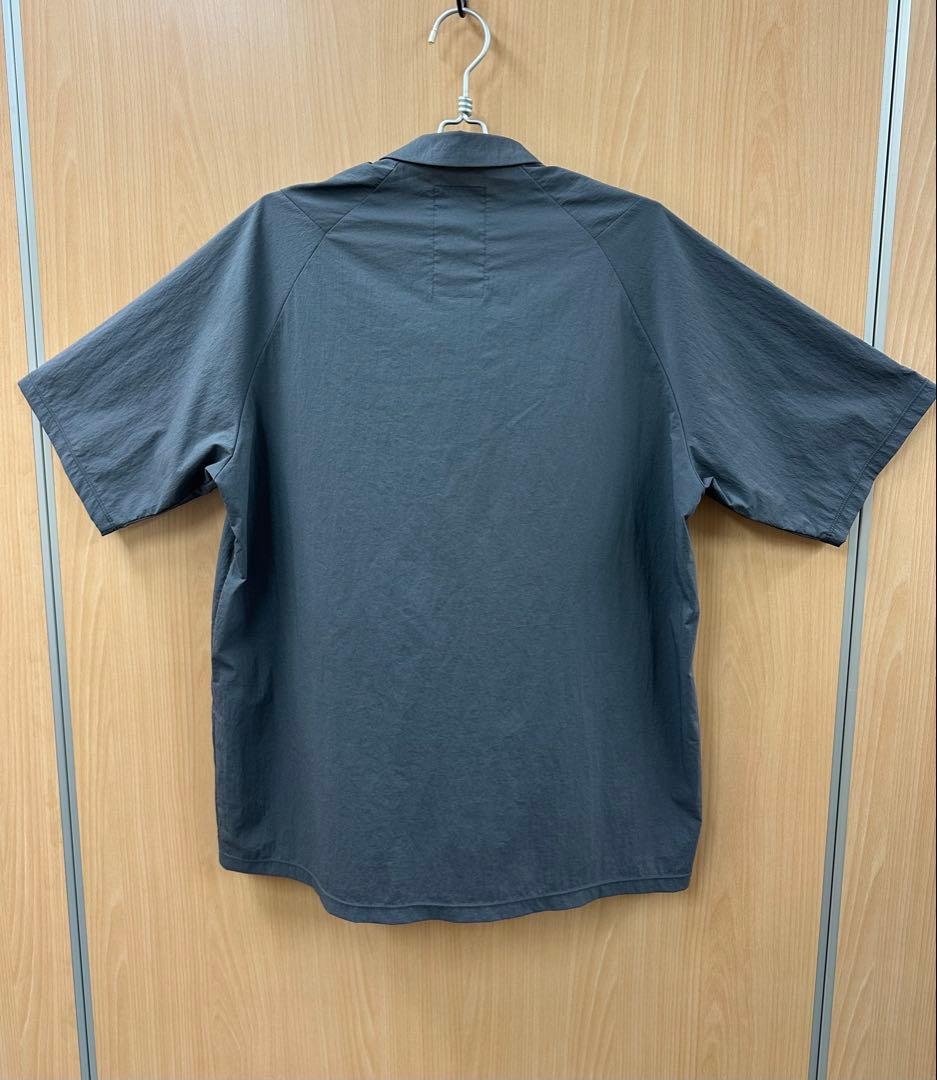 トップス TEATORA CAPSULESNAP POLO SHIRT DR GRAY