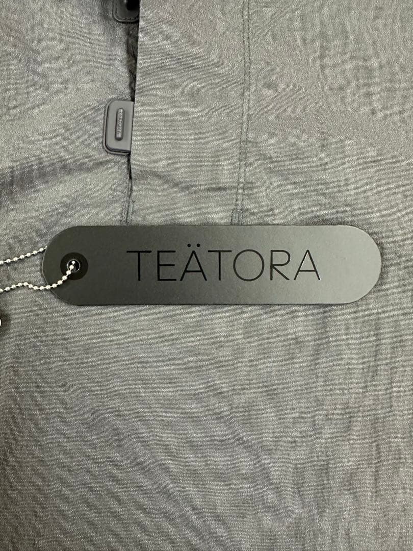トップス TEATORA CAPSULESNAP POLO SHIRT DR GRAY