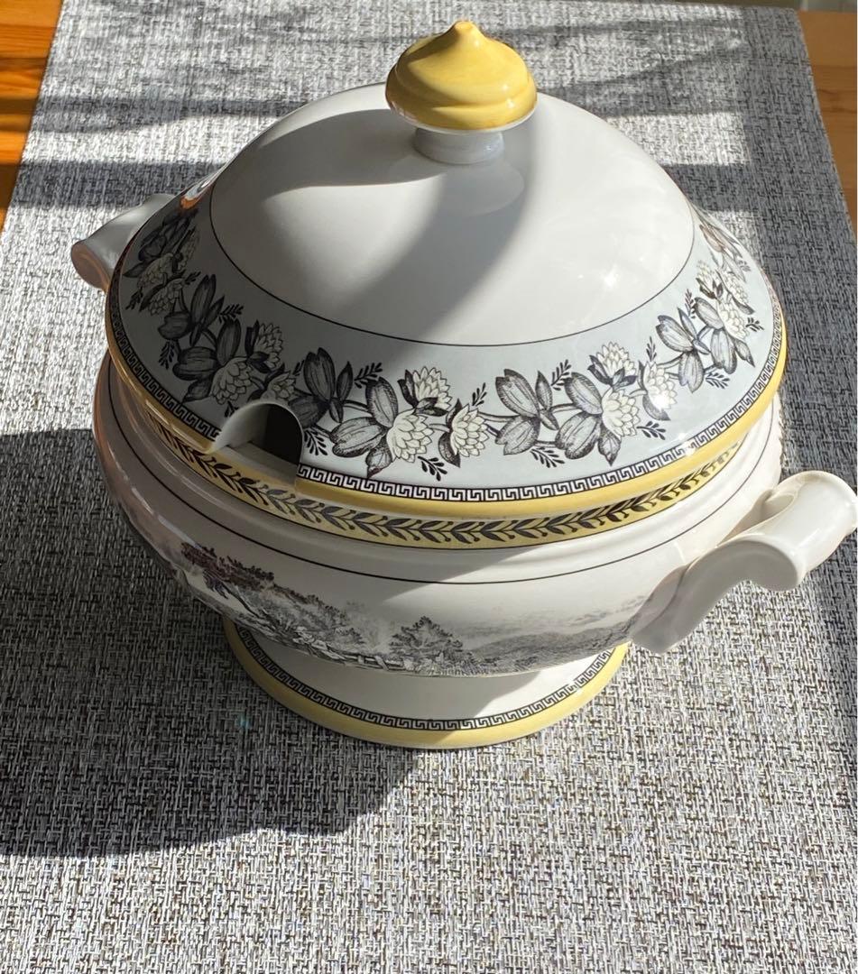 Villeroy & Boch Audun蓋付きオーダンベジタブルチュリーン。