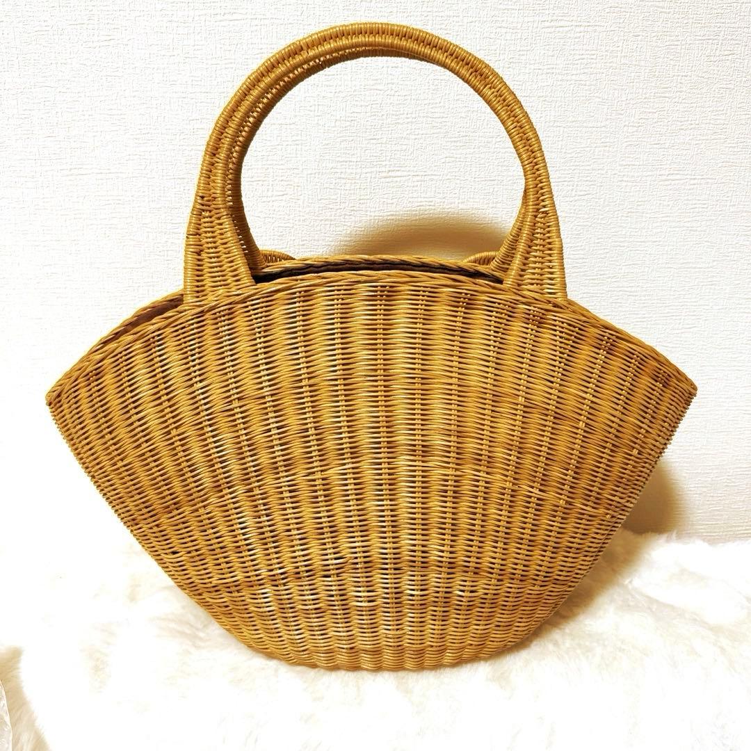 アナトリエ　リボンカゴバック　美品