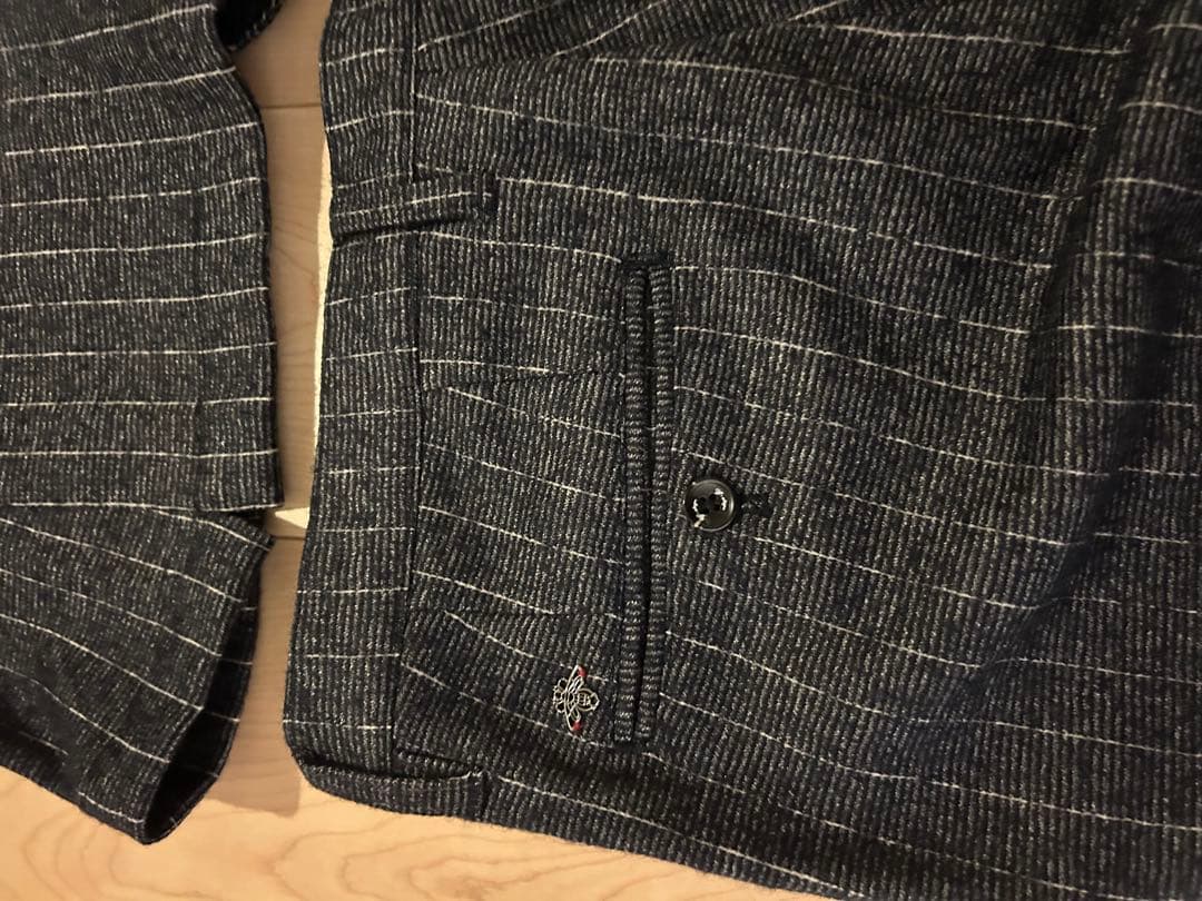 ダークブルー ピンストライプ スーツ セット　G-stage ジーステージ