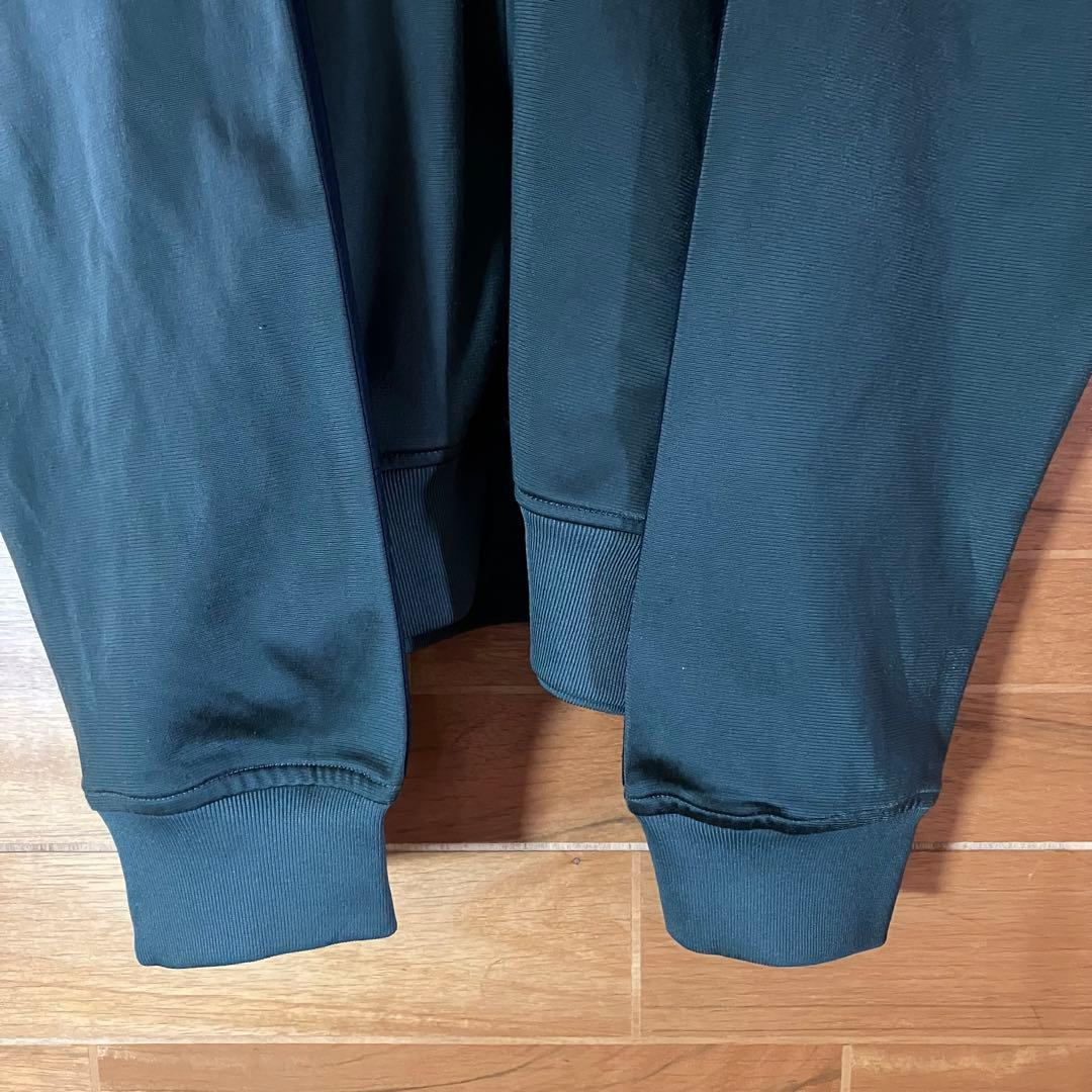 【希少カラー】adidas トラックジャケット　ジャージ　緑　ハイネック　3XO