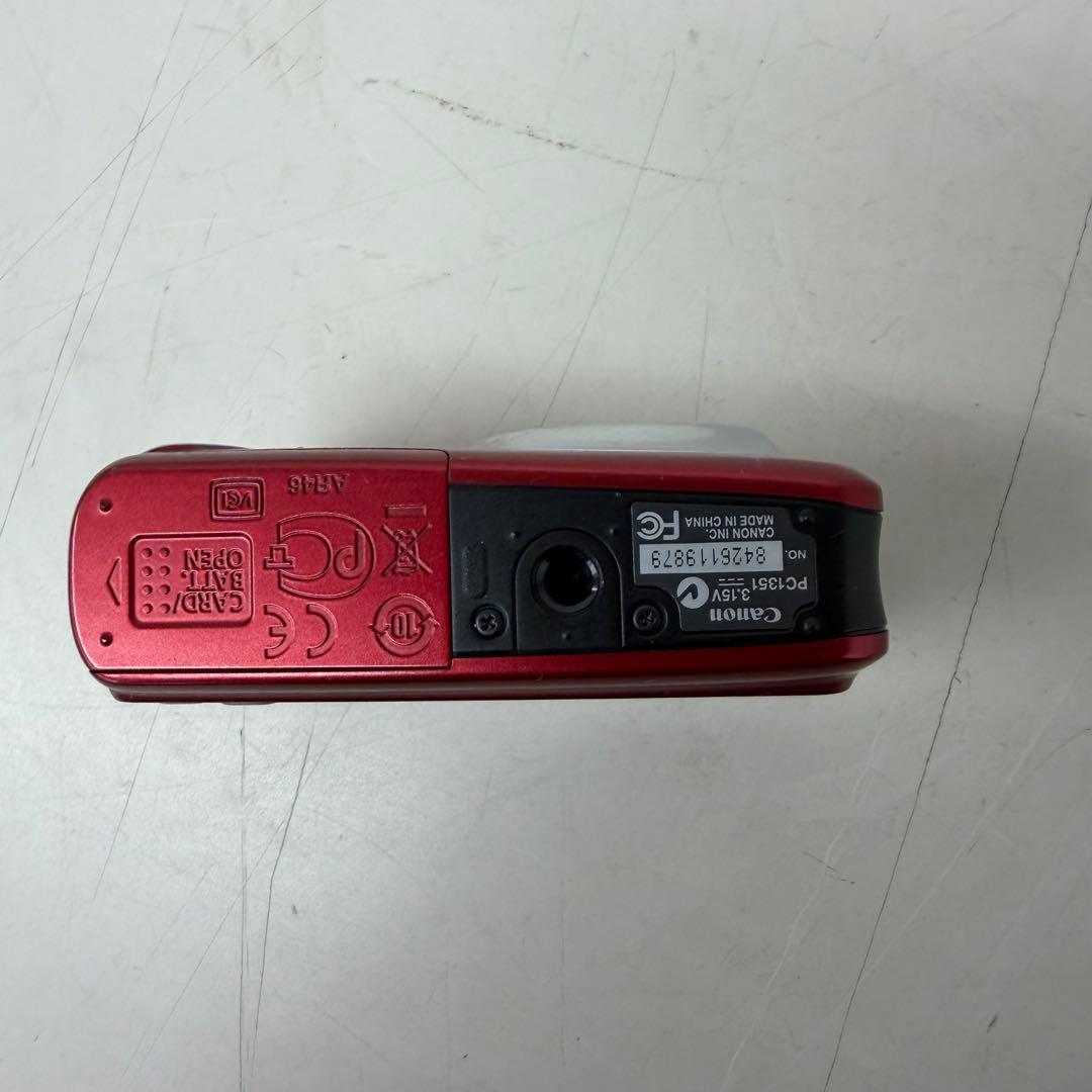 Canon PowerShot A480 レッド　デジタルカメラ