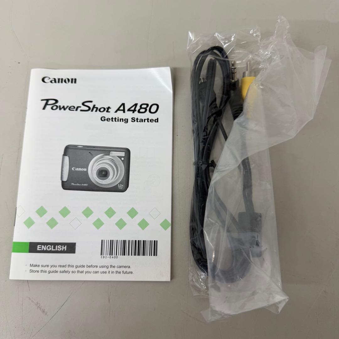 Canon PowerShot A480 レッド　デジタルカメラ
