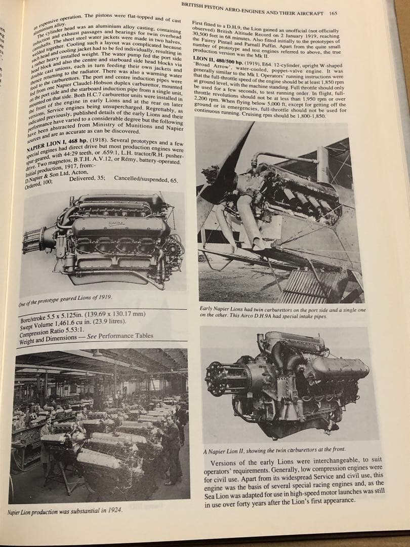 洋書 BRITISH PISTON AERO-ENGINES