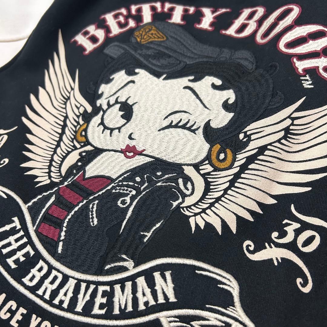 美品⭐︎THE BRAVEMAN×BETTY BOOP ボンディング スタジャン