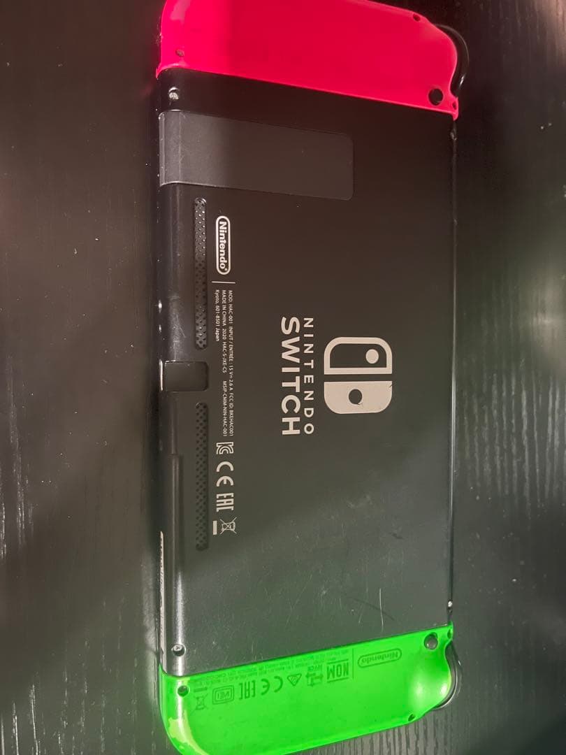 ハンサムNintendo Switch 本体 グリーン/レッド