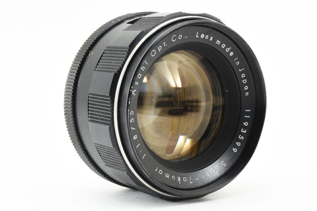 ☆前期型☆ Super Takumar 55mm F1.8 フード付 F0116